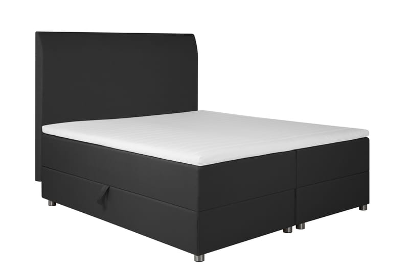 JOLLY Sängpaket Förvaringssäng 160x200 cm Mörkgrå - Mörkgrå - Sängar med förvaring
