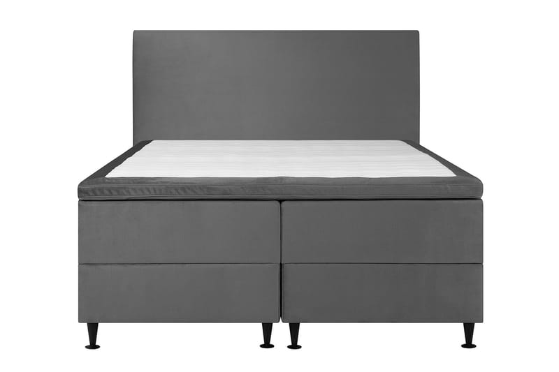 JOLLY PLUSS Sängpaket Förvaringssäng 160x200 cm Grå - Grå - Komplett Sängpaket - Sängar med förvaring