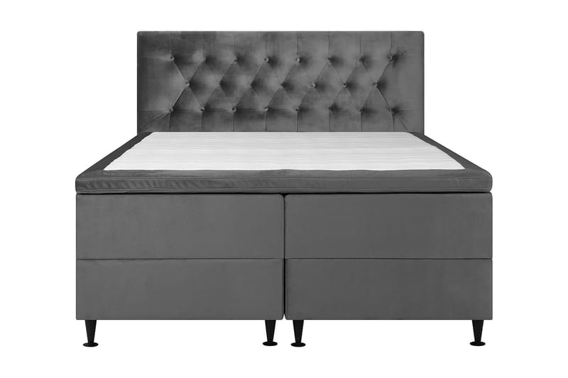 JOLLY PLUSS Sängpaket Förvaringssäng 160x200 cm Grå - Grå - Möbler - Sovrum - Sängar - Komplett Sängpaket