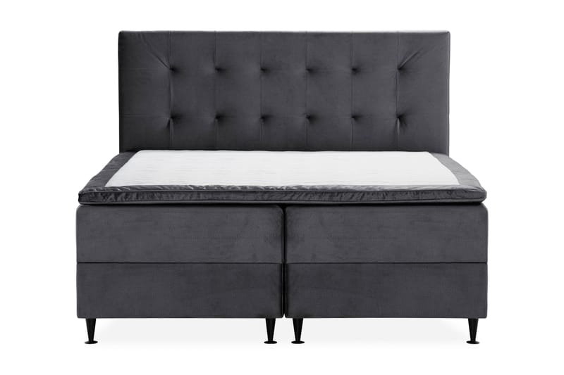 JOLLY PLUSS Sängpaket Förvaringssäng 180x200 cm Mörkgrå - Mörkgrå - Möbler - Sovrum - Sängar - Komplett Sängpaket