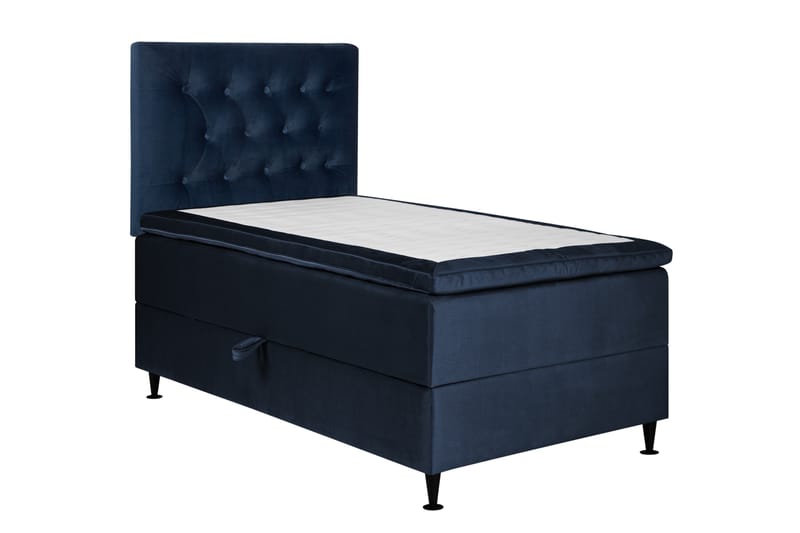 JOLLY PLUSS Sängpaket Förvaringssäng 90x200 cm Mörkblå - Mörkblå - Komplett Sängpaket - Sängar med förvaring