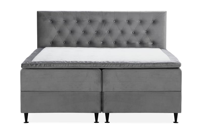 JOLLY PLUSS Sängpaket Förvaringssäng 180x200 cm Grå - Grå - Möbler - Sovrum - Sängar - Komplett Sängpaket