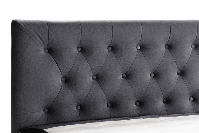 JOLLY PLUSS Sängpaket Förvaringssäng 140x200 cm Mörkgrå - Mörkgrå - Möbler - Sovrum - Sängar - Komplett Sängpaket