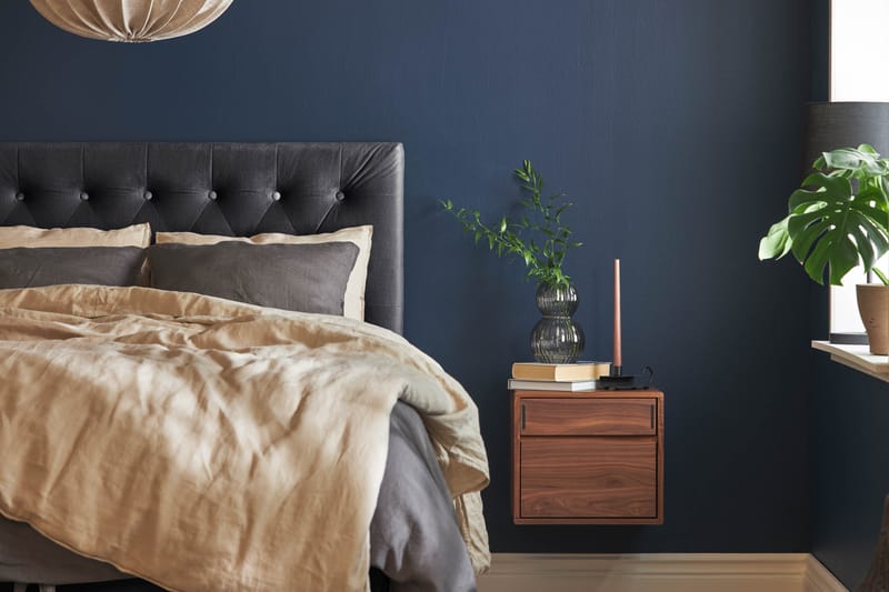 JOLLY PLUSS Sängpaket Förvaringssäng 140x200 cm Mörkgrå - Mörkgrå - Möbler - Sovrum - Sängar - Komplett Sängpaket