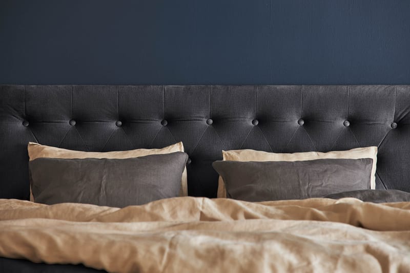 JOLLY PLUSS Sängpaket Förvaringssäng 140x200 cm Mörkgrå - Mörkgrå - Möbler - Sovrum - Sängar - Komplett Sängpaket