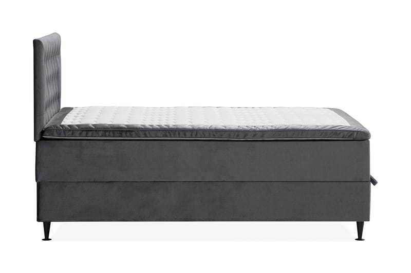 JOLLY PLUSS Sängpaket Förvaringssäng 140x200 cm Mörkgrå - Mörkgrå - Möbler - Sovrum - Sängar - Komplett Sängpaket