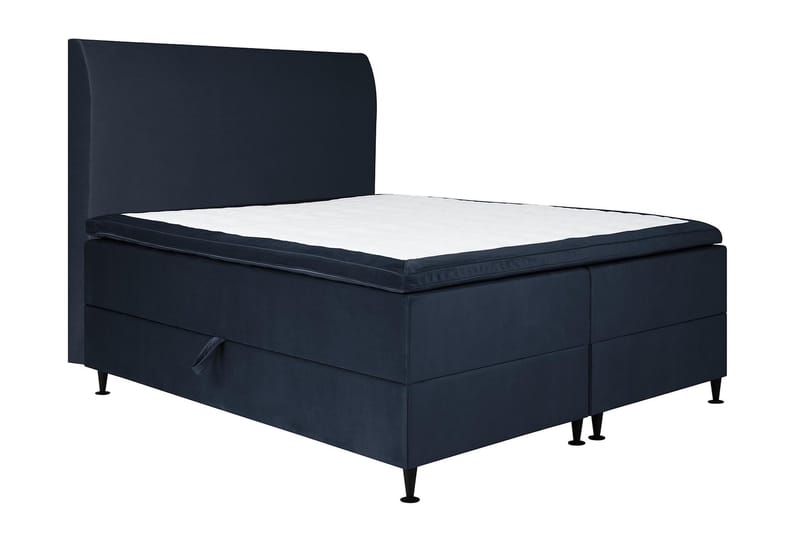 JOLLY PLUSS Sängpaket Förvaringssäng 160x200 cm Mörkblå - Mörkblå - Möbler - Sovrum - Sängar - Sängar med förvaring