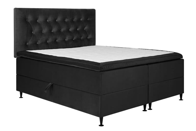 JOLLY PLUSS Sängpaket Förvaringssäng 160x200 cm Mörkgrå - Mörkgrå - Möbler - Sovrum - Sängar - Komplett Sängpaket
