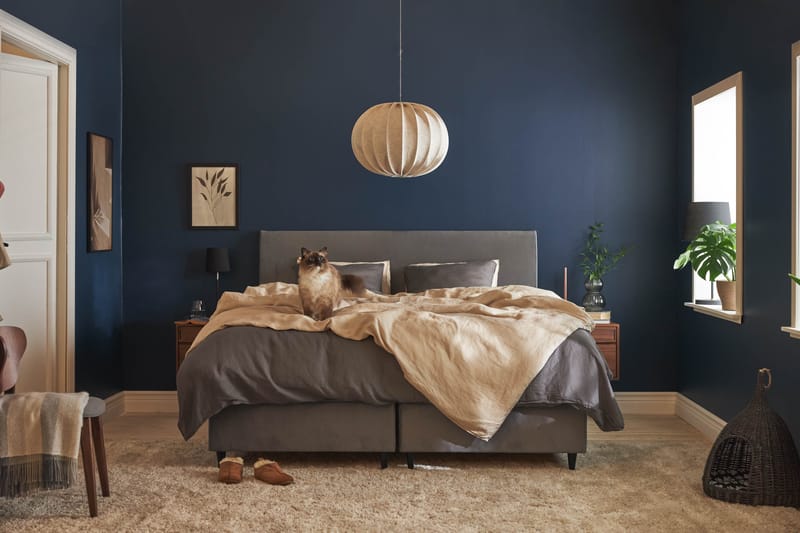 JOLLY PLUSS Sängpaket Förvaringssäng 180x200 cm Grå - Grå - Möbler - Sovrum - Sängar - Komplett Sängpaket