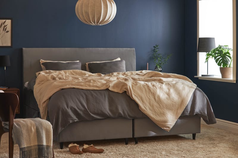 JOLLY PLUSS Sängpaket Förvaringssäng 180x200 cm Grå - Grå - Möbler - Sovrum - Sängar - Komplett Sängpaket