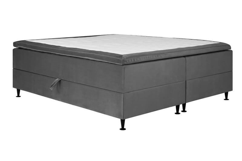 JOLLY PLUSS Förvaringssäng 180x200 cm Grå - Grå - Komplett Sängpaket - Sängar med förvaring