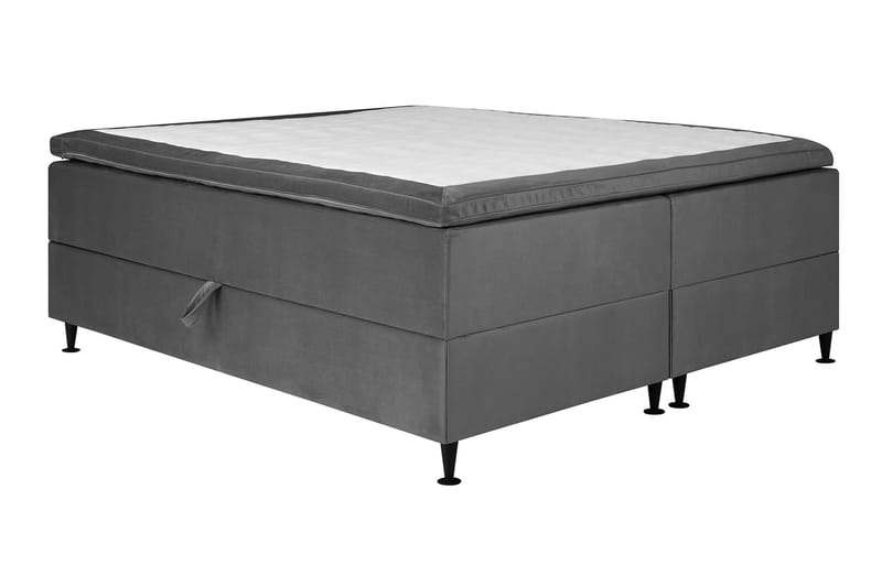 JOLLY PLUSS Förvaringssäng 160x200 cm Grå - Grå - Komplett Sängpaket - Sängar med förvaring