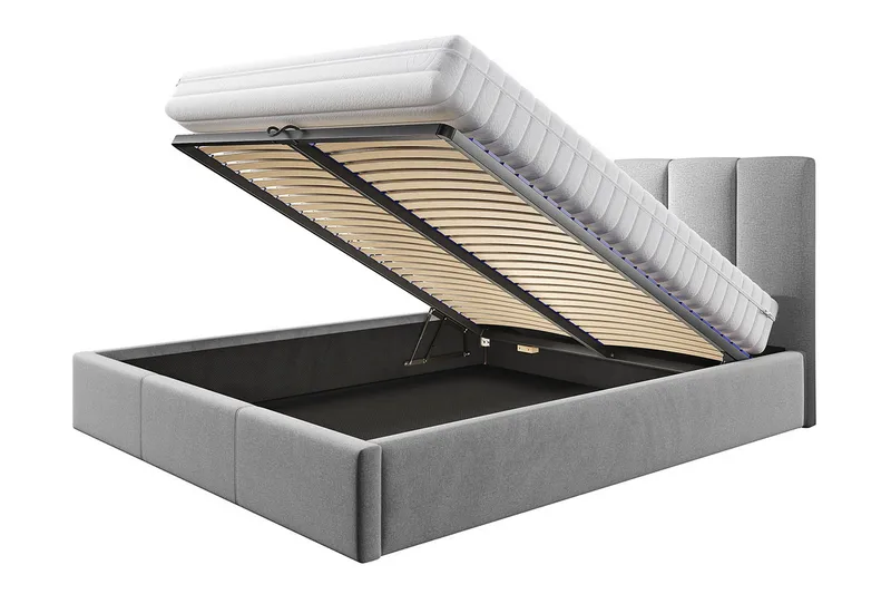 Karrouba Förvaringssäng 180x200 cm - Mörkblå - Möbler - Sovrum - Sängar - Sängar med förvaring