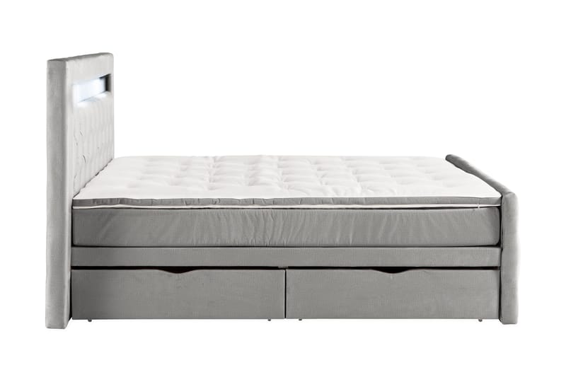 Kontinentalsäng Cloud47 Francisco Sängpaket Dark grey? Lådor - Möbler - Sovrum - Sängar - Sängar med förvaring