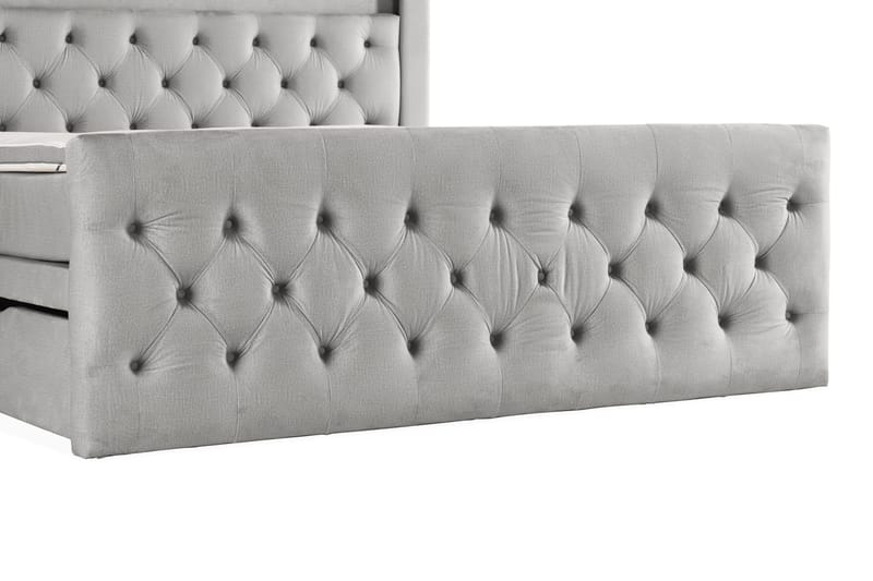 Kontinentalsäng Cloud47 Francisco Sängpaket Dark grey? Lådor - Möbler - Sovrum - Sängar - Sängar med förvaring