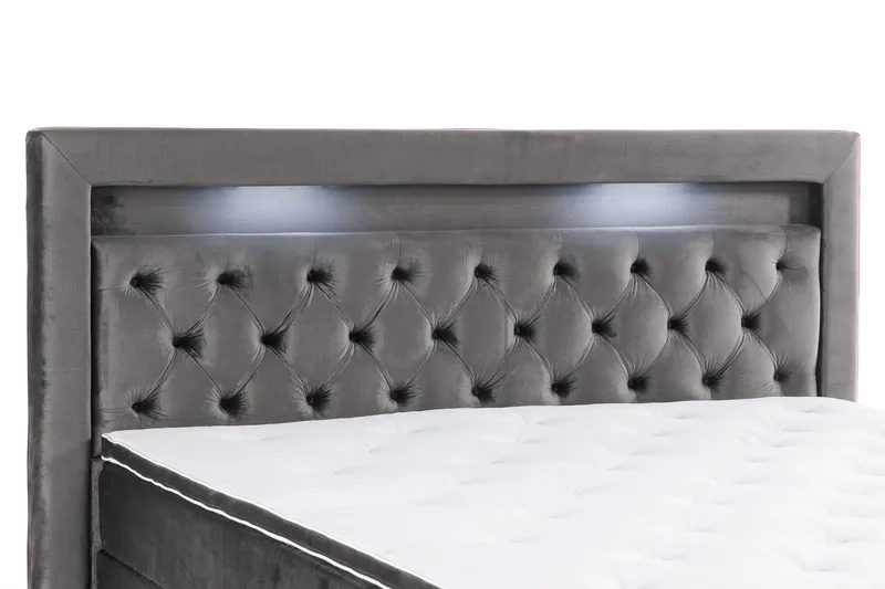 Kontinentalsäng Cloud47 Francisco Sängpaket Dark grey Lådor - Möbler - Sovrum - Sängar - Sängar med förvaring