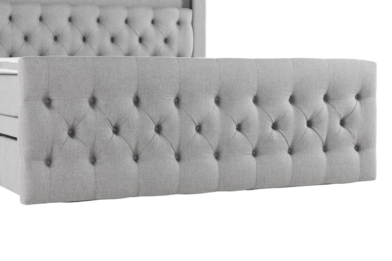 Kontinentalsäng Cloud47 Francisco Sängpaket Grey Lådor - Möbler - Sovrum - Sängar - Sängar med förvaring
