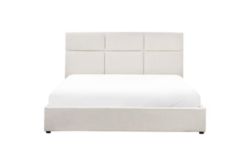 Säng med förvaring Lagord - Off-white, Svart, 180x200 cm - Möbler - Sovrum - Sängram & sängstomme