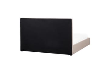 Säng med förvaring Lagord - Taupe, svart, 180x200 cm - Möbler - Sovrum - Sängram & sängstomme