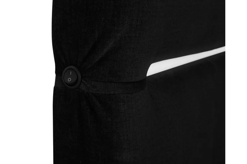 Lysekil Sängpaket Förvaringssäng 180x200 LED - Mörkgrå - Möbler - Sovrum - Sängar - Komplett Sängpaket