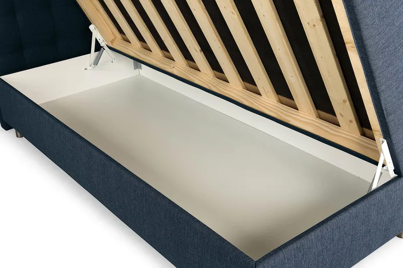 Montana Förvaringssäng 160x200 - Mörkblå - Möbler - Sovrum - Sängar - Ramsäng