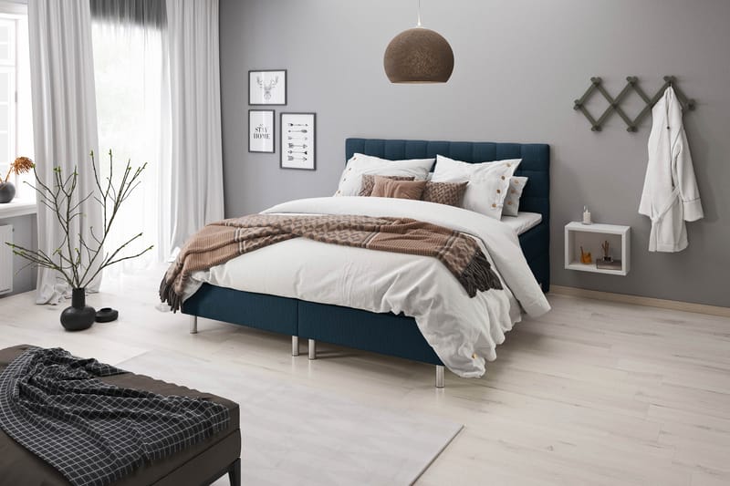 Montana Komplett Sängpaket med Förvaring 120x200 cm - Möbler - Sovrum - Sängar - Komplett Sängpaket