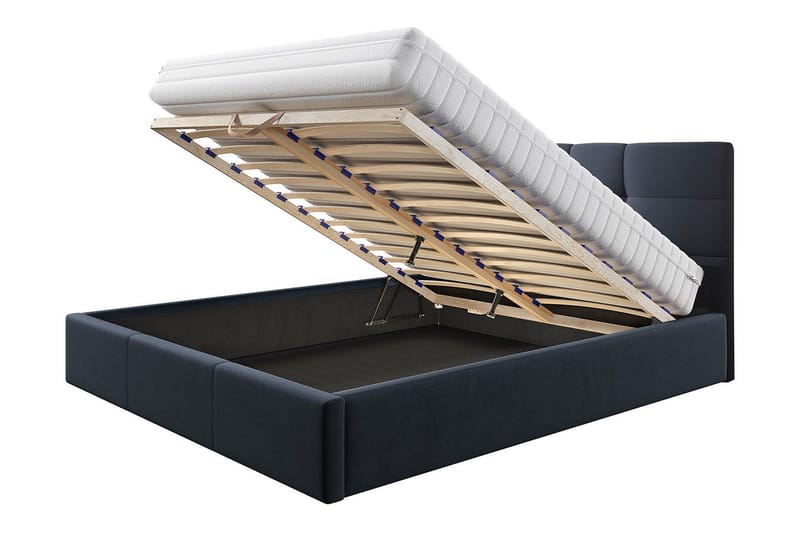 Nieres Förvaringssäng 140x200cm - Grå - Möbler - Sovrum - Sängar - Sängar med förvaring