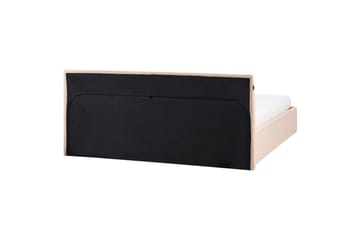 Säng med förvaring Orbey - Beige, 180x200 cm - Möbler - Sovrum - Sängram & sängstomme