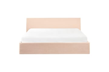 Säng med förvaring Orbey - Beige, 180x200 cm - Möbler - Sovrum - Sängram & sängstomme