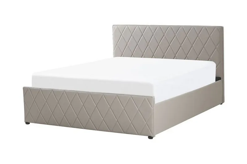 Rochefort Förvaringssäng 140x200 cm - Konstläder/Grå - Möbler - Sovrum - Sängar - Sängar med förvaring