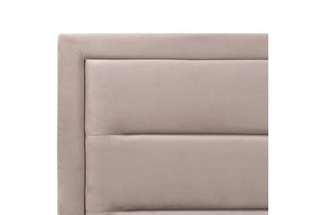 Säng med förvaring Rouen - Taupe, 140x200 cm - Möbler - Sovrum - Sängram & sängstomme