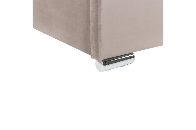 Säng med förvaring Rouen - Taupe, 140x200 cm - Möbler - Sovrum - Sängram & sängstomme