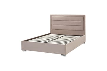 Säng med förvaring Rouen - Taupe, 140x200 cm - Möbler - Sovrum - Sängram & sängstomme