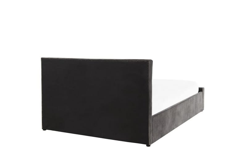 Saleux Förvaringssäng 140x200cm - Sammet/Grå - Möbler - Sovrum - Sängar - Sängar med förvaring