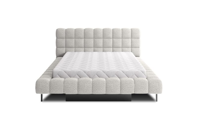 Säng med klädsel Eltap Magentta - 140x200 cm, Royal 04, Grå - Möbler - Sovrum - Sängar - Sängar med förvaring