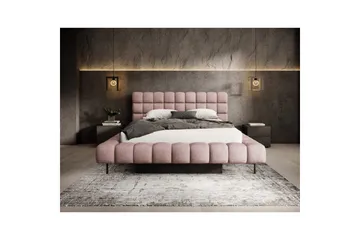 Säng med klädsel Eltap Magentta - 160x200 cm, Touch 24, Rosa - Möbler - Sovrum - Sängar - Sängar med förvaring