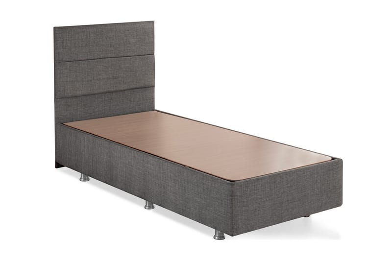 UPLANS Förvaringssäng 90x200 cm Grå - Möbler - Sovrum - Sängar - Sängar med förvaring