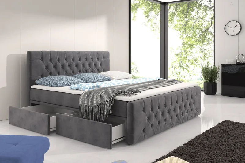 Velluto Sängpaket Förvaringssäng 180x200 cm - + Fler utföranden - Möbler - Sovrum - Sängar - Sängar med förvaring