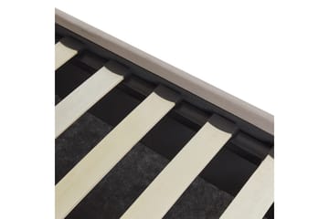 Säng med förvaring Vincennes - Taupe, svart, 160x200 cm - Möbler - Sovrum - Sängram & sängstomme