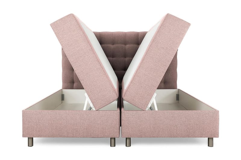 WEYBURN Förvaringssäng 160 Rosa - Möbler - Sovrum - Sängar - Sängar med förvaring