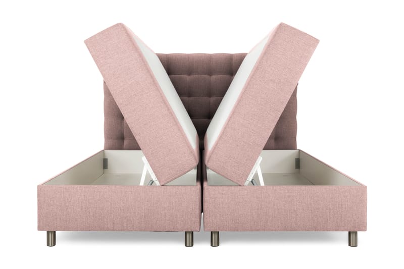 WEYBURN Förvaringssäng - Sängpaket 160 Rosa - Möbler - Sovrum - Sängar - Sängar med förvaring
