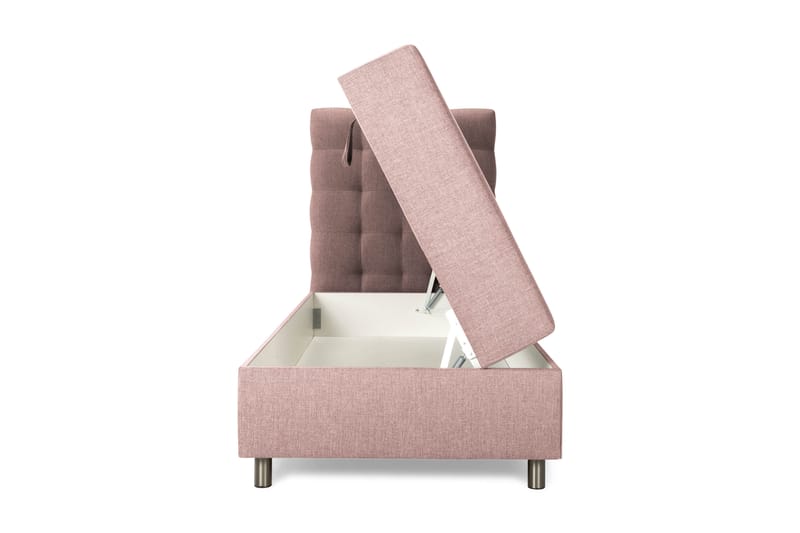 WEYBURN Förvaringssäng - Sängpaket 90 Rosa - Möbler - Sovrum - Sängar - Sängar med förvaring