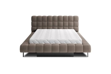 Säng med klädsel Eltap Magentta - 160x200 cm, Amore 20, Brun - Möbler - Sovrum - Sängar - Sängar med förvaring