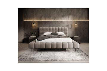 Säng med klädsel Eltap Magentta - 160x200 cm, Amore 20, Brun - Möbler - Sovrum - Sängar - Sängar med förvaring