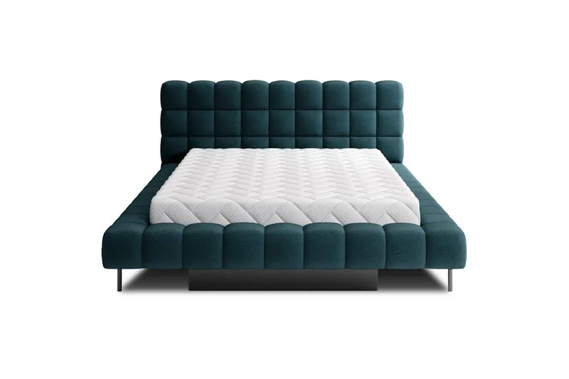 Säng med klädsel Eltap Magentta - 160x200 cm, Amore 40, Blå - Möbler - Sovrum - Sängar - Sängar med förvaring