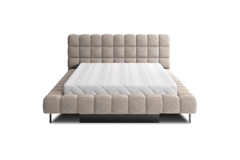 Säng med klädsel Eltap Magentta - 160x200 cm, Royal 20, Brun - Möbler - Sovrum - Sängar - Sängar med förvaring