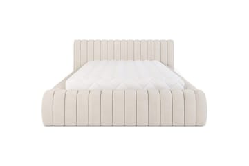 Säng med stoppning Eltap Carilla med metallram/gaslyft/förvaring - Sola 18, Beige, 160x200 cm - Möbler - Sovrum - Sängar - Sängar med förvaring