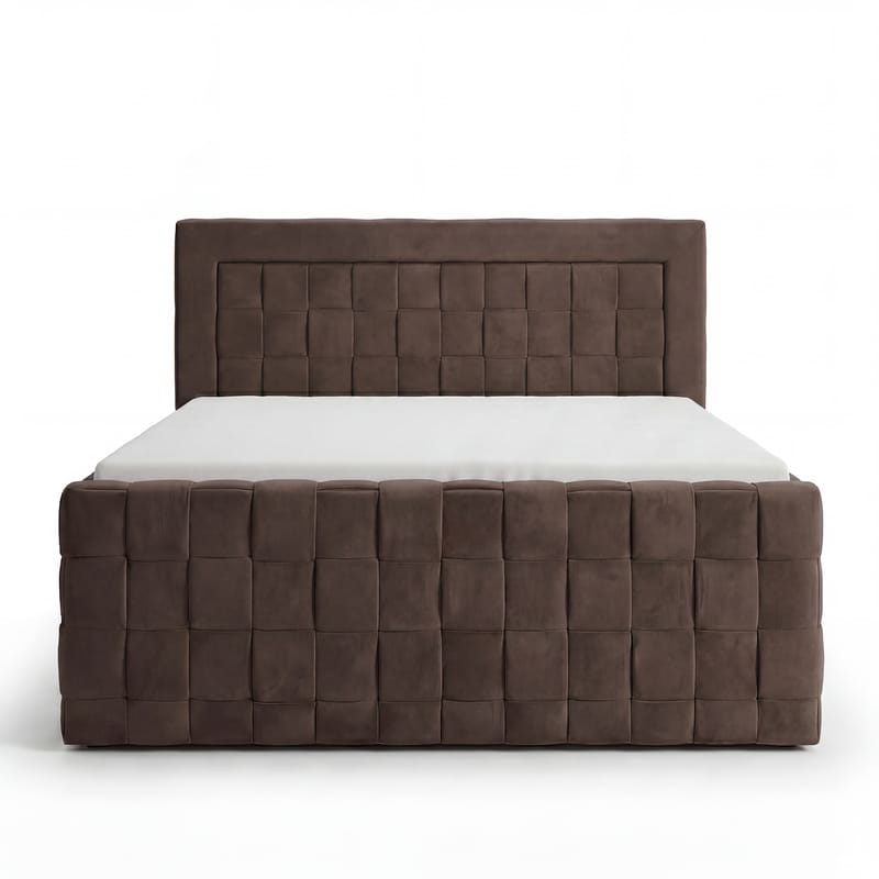 Sängpaket Kontinentalsäng Ryven 140x200 cm med Lyftförvaring - mörk espresso/mörkbrun - Möbler - Sovrum - Sängar - Kontinentalsängar