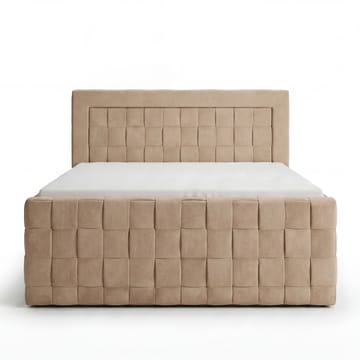 Sängpaket Kontinentalsäng Ryven 160x200 cm med Lyftförvaring - kamelfärgad/karamell/guldbeige - Möbler - Sovrum - Sängar - Kontinentalsängar