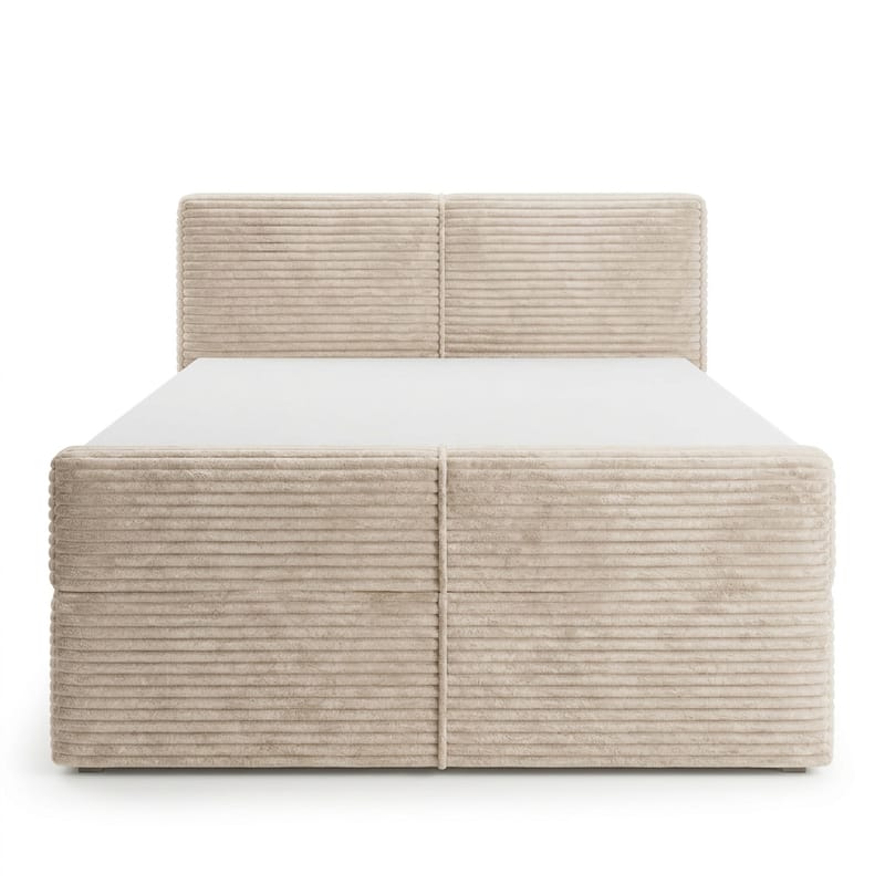 Sängpaket Kontinentalsäng Sorvin 160x200 cm med Lyftförvaring - Gräddvit/écru/elfenben - Möbler - Sovrum - Sängar - Kontinentalsängar